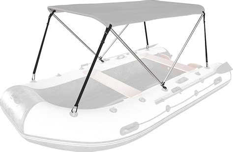 Docred Foldable Bimini Top Boat Cover Canopy Cover 2bow Bimini Top63