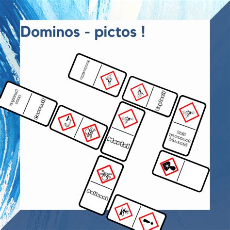 Dominos Pictogrammes De S Curit Chimie