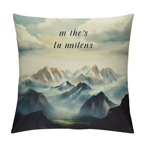 JEUXUS Bible Verse Throw Pillow Cover Cushion Case Blessing Gift