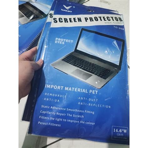 Jual Screen Protector Laptop 14 Anti Gores Notebook 14 Inch Shopee