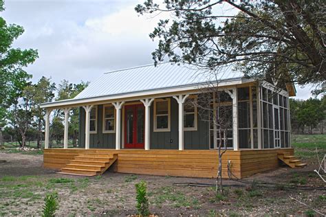 Cottage Cabin/Dwelling 16x30 w Screen Porch — Kanga Room Systems