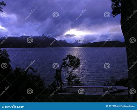 Nahuel Huapi Lake, Argentina Stock Photo - Image of argentina, mooring ...