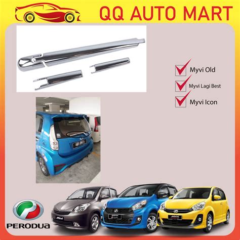 Perodua Myvi Old Myvi Lagi Best Myvi Icon Myvi New 2005 2021 Rear Viper