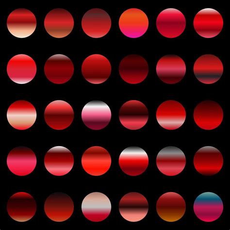 Collection of red gradient combinations 17675899 Vector Art at Vecteezy