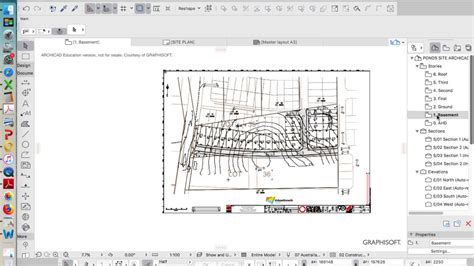 Archicad House Project Part Storey Settings Youtube