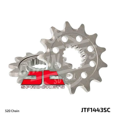 Jt Sprockets Front Sprocket Self Cleaning Steel T Natural Jtf