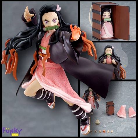 Figurine Figma Nezuko Kamado DX Edition Kimetsu No Yaiba Demon Slayer