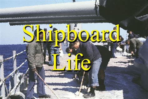 USS Oklahoma CIty Shipboard Life