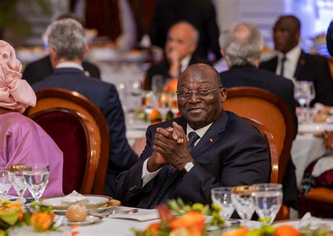 Côte d Ivoire diner officiel en l honneur du Président italien Sergio