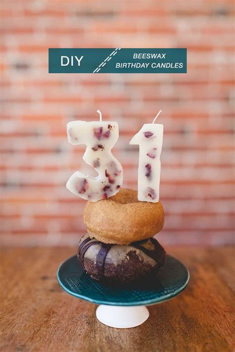 Diy Beeswax Birthday Candles Birthday Candles Beeswax Birthday