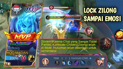 BUAT ZILONG SAMPAI ESMOSI BUILD X BORG TERSAKIT 2023 YouTube