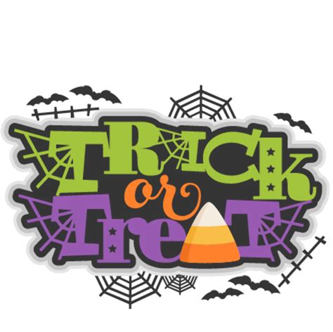 Download High Quality trick or treat clipart banner Transparent PNG ...