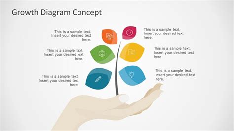 6 Step Growth Concept Diagram For PowerPoint SlideModel Powerpoint