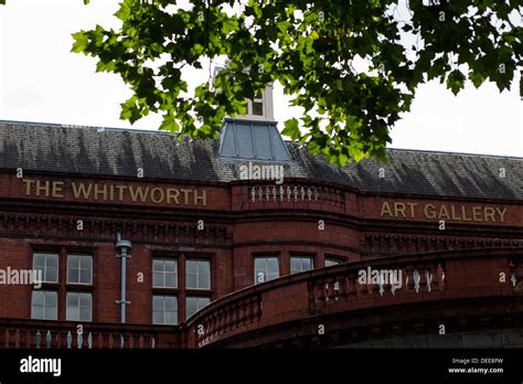 Whitworth Art Gallery in Whitworth Park , Manchester 28/08/13 Stock ...