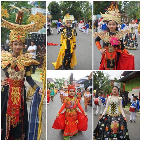 Lihat Serunya Siswa Sdn Lalebata Palopo Saat Ikut Karnaval Budaya