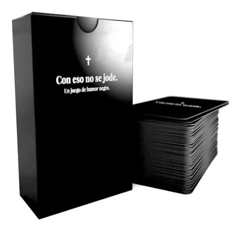 Con Eso No Se Jode Juego De Cartas Previa Humor Negro Mercadolibre