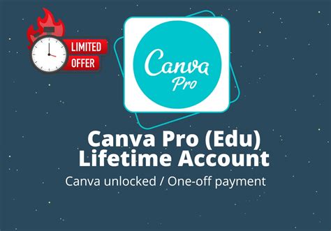 Canva Pro Lifetime Subscription Canva Pro Subscription Etsy