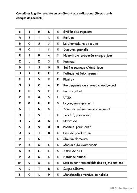 Jeu de mots 3 Français FLE fiches pedagogiques pdf doc