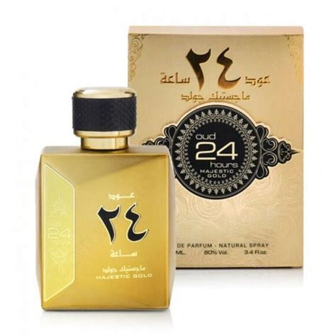 Oud 24 Hours Majestic Gold Eau De Parfum 100ml Spray By Ard Al Zaafaran