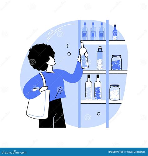 Buying Seeds Isolated Cartoon Vector Illustrations. Stock Illustration