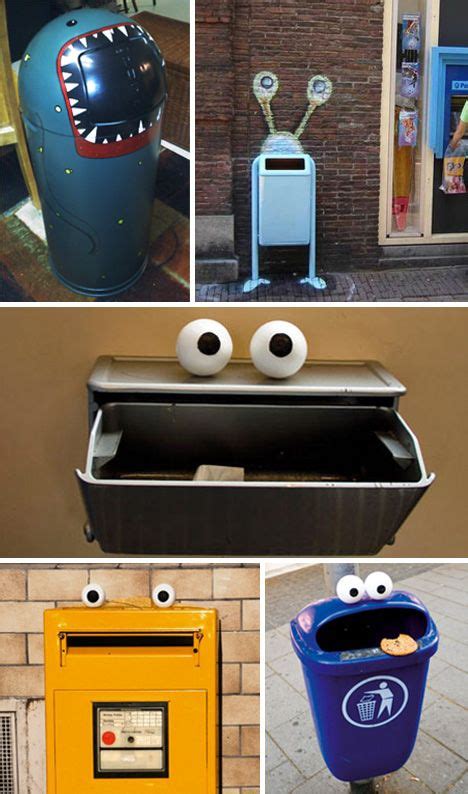 70 best images about Creative trash cans on Pinterest | Trash bins ...