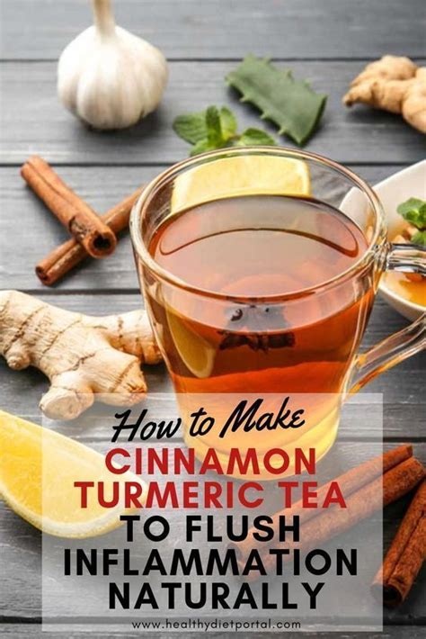 How To Make Cinnamon Turmeric Tea To Flush Inflammation Naturally In