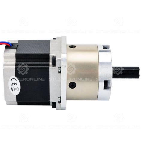 Nema 23 Stepper Motor Bipolar L 56mm W Gear Ratio 4 1 Planetary