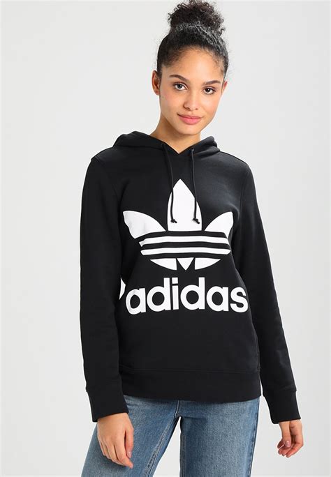 Adidas Originals Adicolor Trefoil Hoodie Sweat à Capuche Black Noir