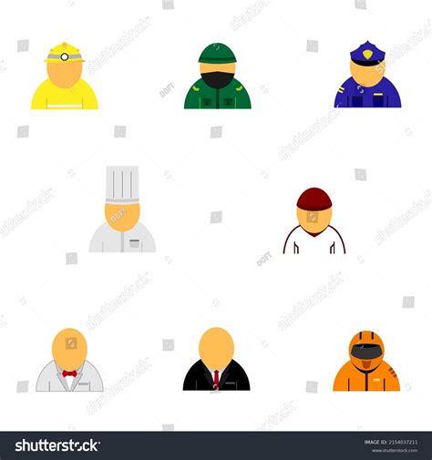 Worker Symbol Vector Illustration White Background Stock Vector (Royalty Free) 2154037211 ...