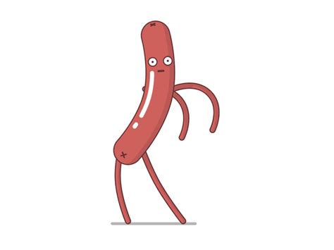 Dribbble Weinerdance02 By Clif Mitchell