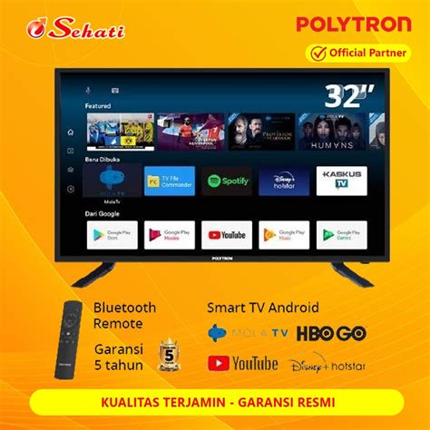 Jual Polytron Pld Ag Led Polytron Smart Android Tv Inch Pld