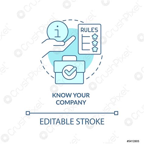 Corporate rules turquoise concept icon - stock vector 5412805 | Crushpixel