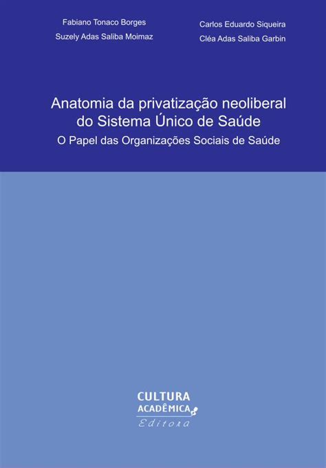 PDF Anatomia da privatização neoliberal do Sistema Único de Saúde