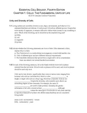 Cell bio exam 4 review - BIOL 3510 - UNT - Studocu