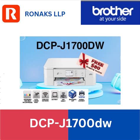 Brother Dcp J Dw Inkjet Printer Automatic A To A Cutting Function