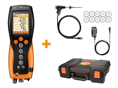 Testo 330 2 LX Combustion Analyzer Combustion Leak Detector