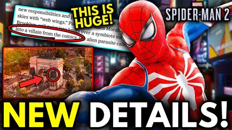 Marvels Spider Man 2 New Open World Gameplay And Suit Details Revealed News Update Youtube