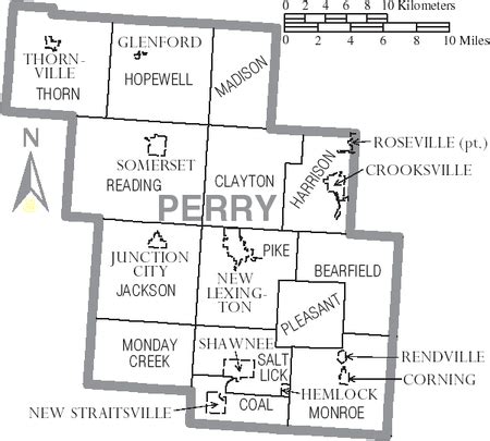 Perry County Cities, Townships, and Villages — Perry County Ohio