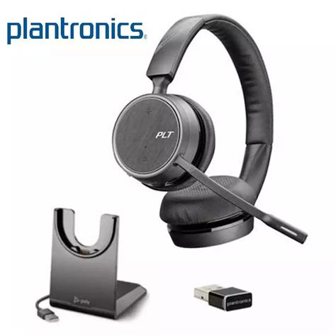 Plantronics Voyager 4220 Uc Series Bt600 Usb A Headset With Charging Stand Black Online At