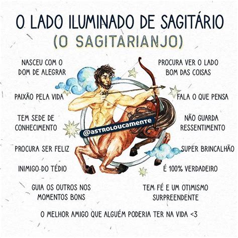 Astroloucamente por signos no Instagram O lado iluminado de Sagitário