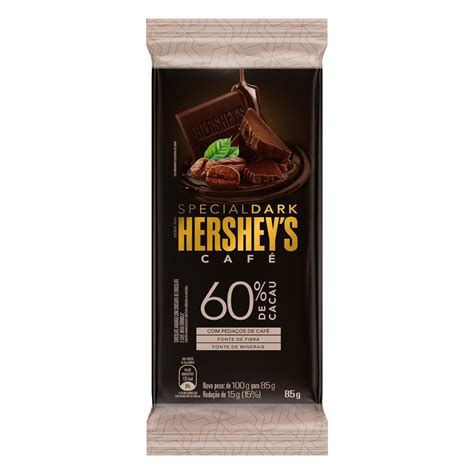 Chocolate Special Dark Café 60 Hersheys 85g Pão De Açúcar