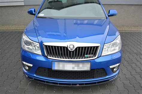 Maxton Design Maxton Design Front Splitter V Skoda Octavia Rs Mk Fl