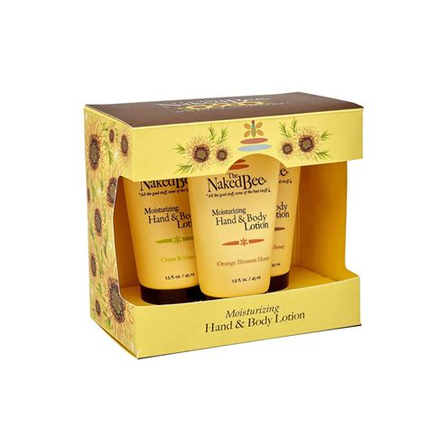 Amazon The Naked Bee Moisturizing Hand And Body Lotion Enriched With Orange Blossom 45 Ml