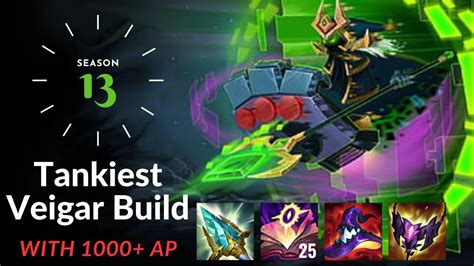Insane 1000 Ap Tank Veigar Mid Gameplay One Shotting Enemies With