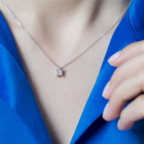 Karat P Rlanta Tekta Kolye Blue Diamond