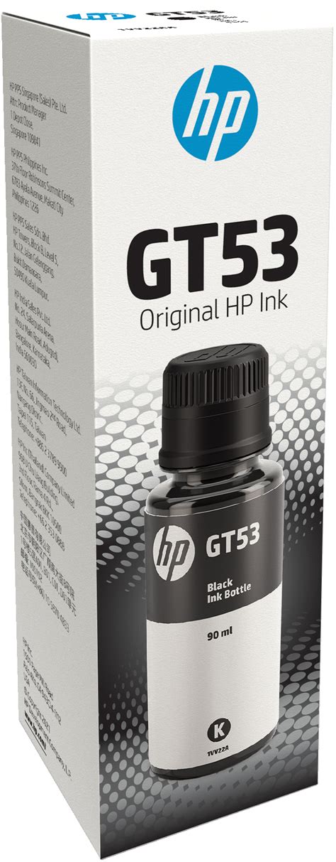 Buy HP GT53 90 Ml Black Original Ink Bottle 1VV22AA DP Store