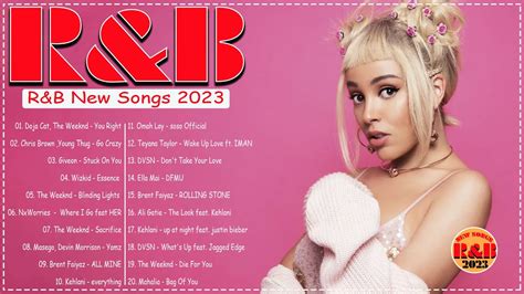 2023 Randb New Songs Mix Doja Cat The Weeknd Chris Brown Bruno Mars Doja Cat Giveon