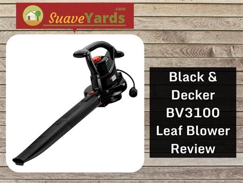 Black Decker Bv Leaf Blower Vacuum And Mulcher Review