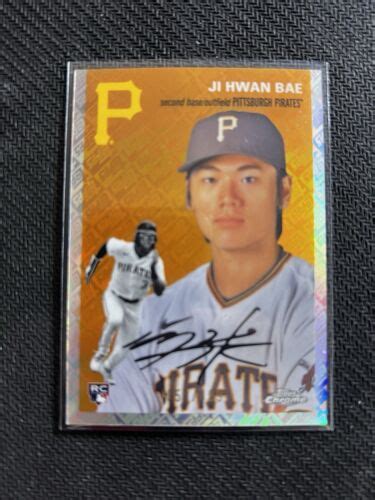 Topps Chrome Platinum Anniversary Ji Hwan Bae Logofractor