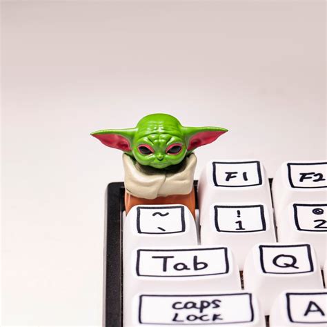 Baby Yoda Keycap Star Wars Keycap Baby Yoda Star Wars Keycap The